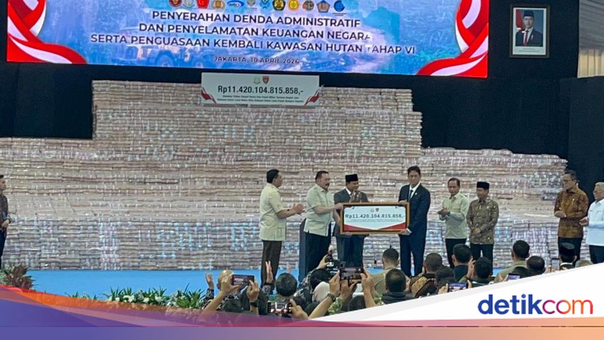 Witnessed by Prabowo, Attorney General Deposits Rp 11.4 Trillion in Case Confiscations to State Treasury