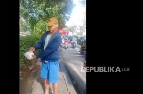 Tanah Abang Thug Smashes Bakso Vendor's Bowl for Not Paying Protection Fee, Finally Arrested