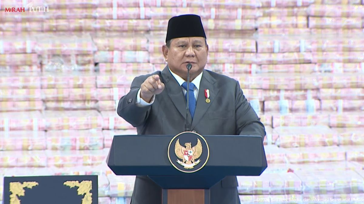Prabowo Showcases Seized Funds of Rp31.3 Trillion: Enough to Renovate 500,000 Houses
