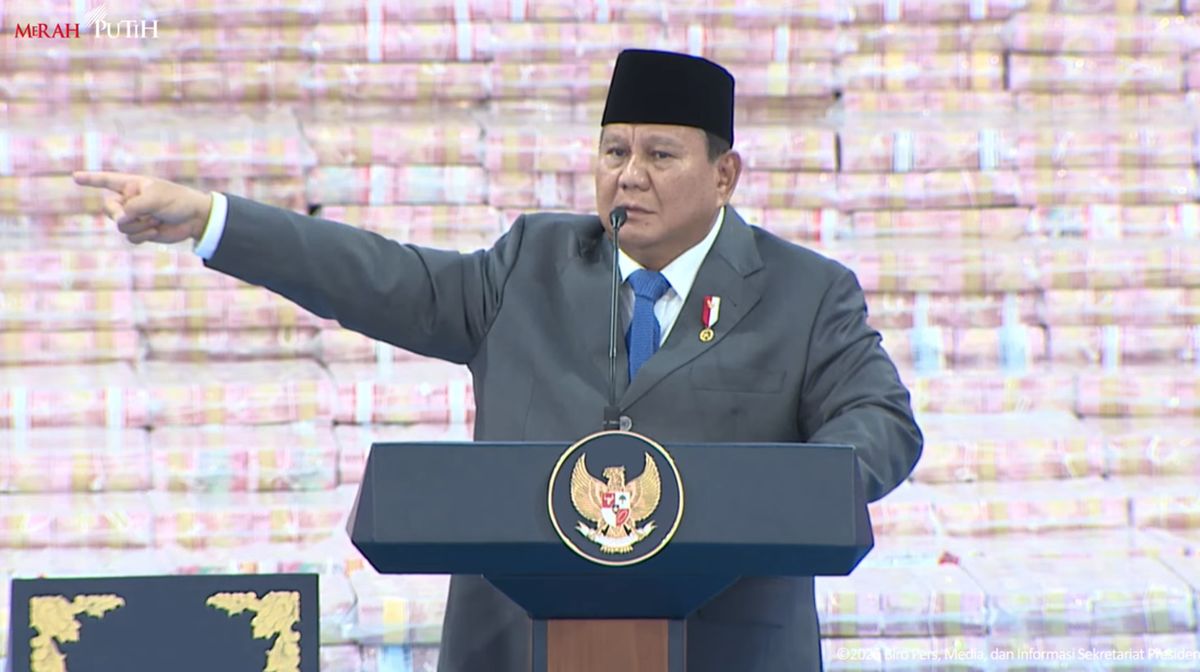 Prabowo Highlights Officials and Apparatus Assisting in Stealing State Funds