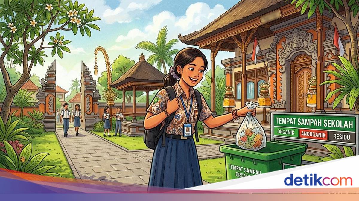 Schools in Bali Urged to Manage Waste Independently, Disdikpora: For Education