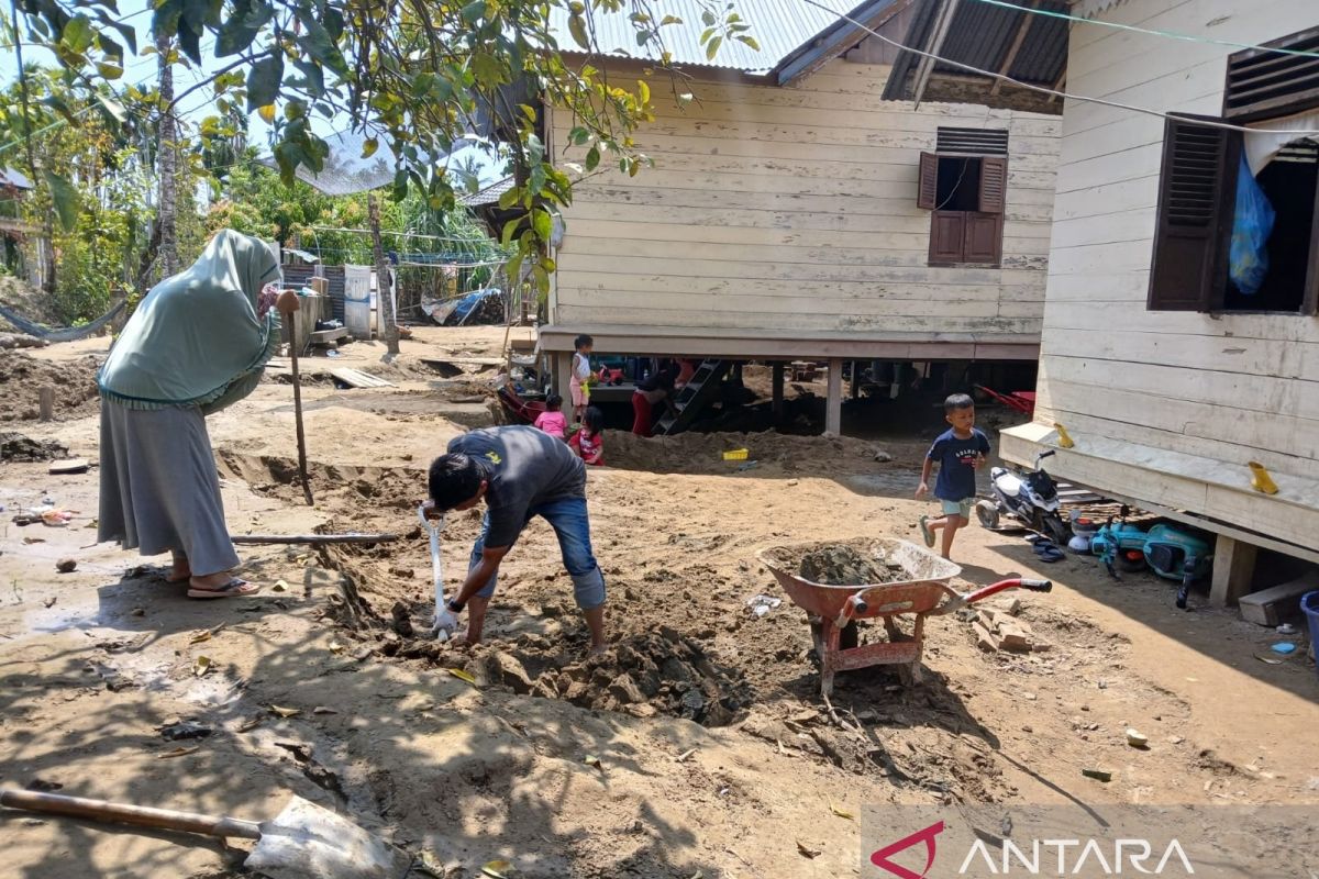 BPBD: Pidie Jaya Residents Return to Clean Houses After Repeated Floods