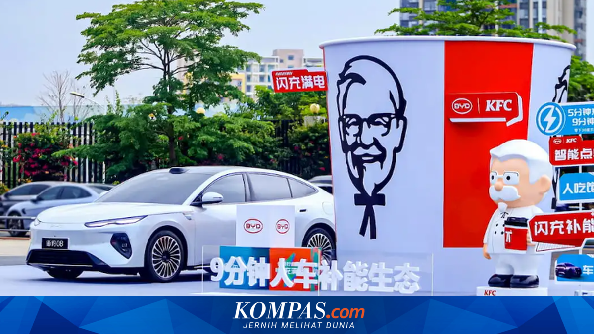 BYD and KFC Collaboration in China: Charge Electric Vehicle While Eating, Just 9 Minutes
