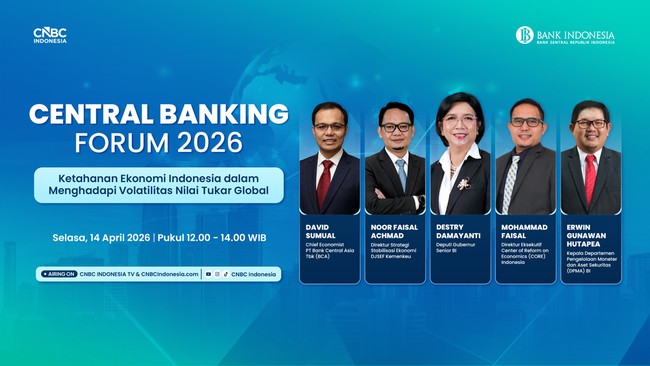 Central Banking Forum Set to Discuss Indonesia's Strategies for Facing Global Uncertainty
