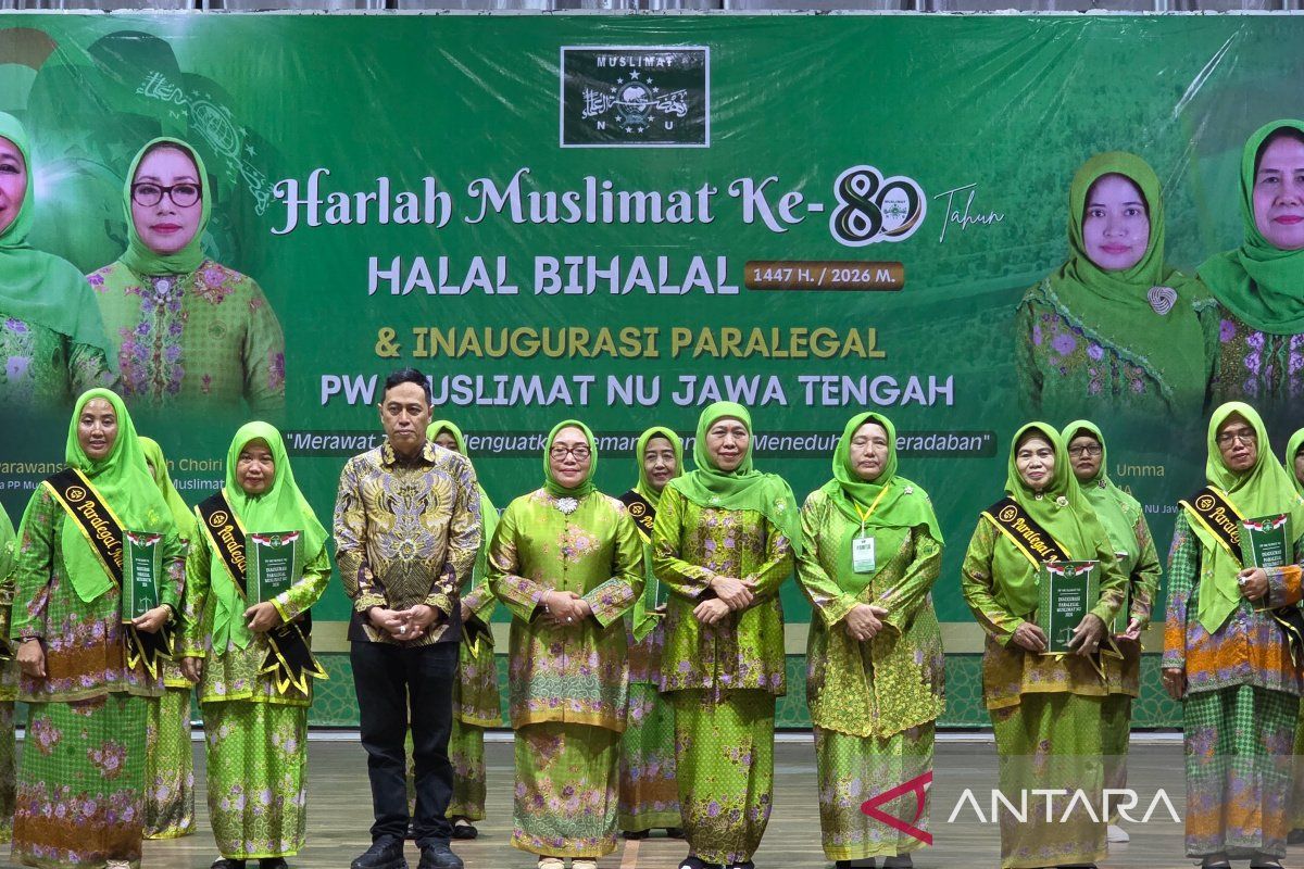 400 Muslimat NU Paralegals in Central Java Officially Inaugurated