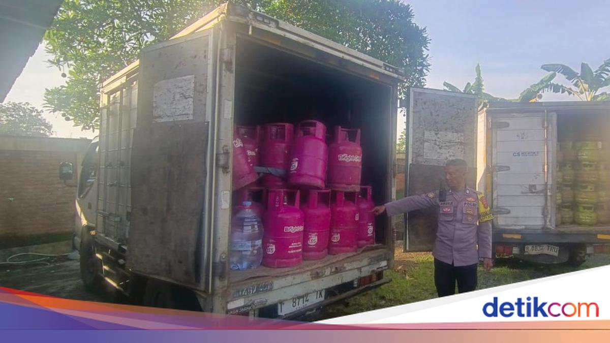 Police Raid Villa 'Headquarters' for Illegal LPG Adulteration in Bogor, Hundreds of Cylinders Seized