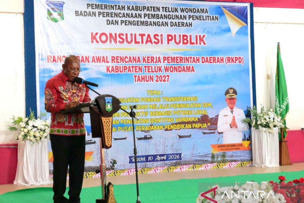 Teluk Wondama Regency sets four key development focuses for 2027