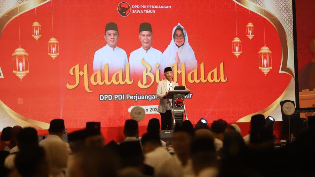 Halal Bihalal: Said Invites East Java NU Figures to Make PDIP a Political Home