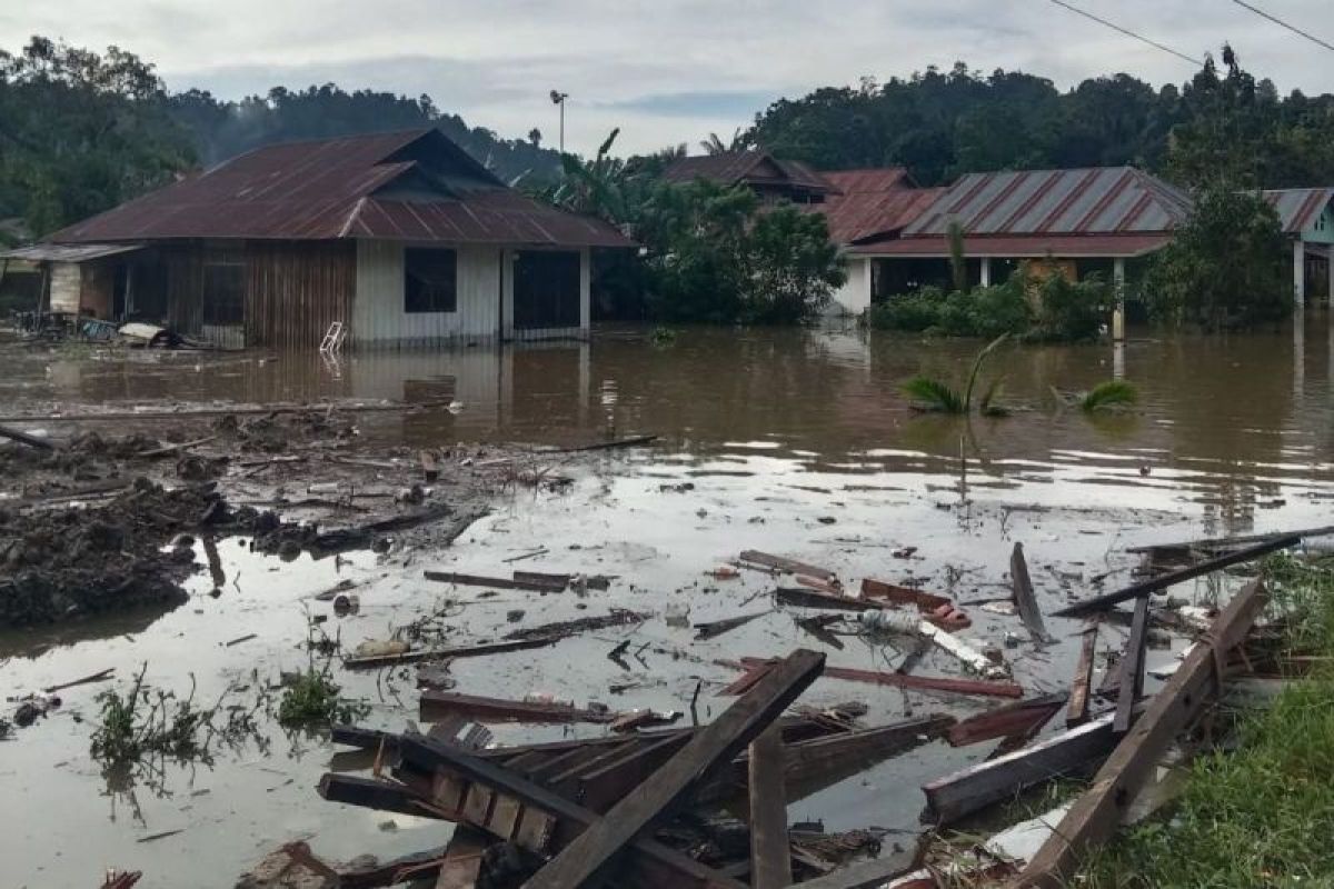 Central Sulawesi BPBD Conducts Data Collection on Flood Impacts in North Pamona