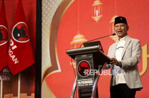 At Halal Bi Halal, Said Alludes to Harmony Between PDIP East Java and NU Up to Wasathiyah Islam