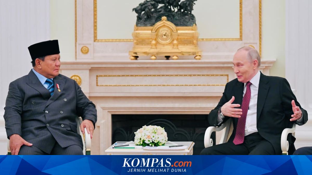 Flying to Meet Putin, Prabowo to Voice Indonesia's Position in Global Geopolitics