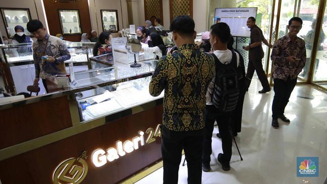 Gold Prices at Galeri 24, UBS, Antam, and Antam Retro Today, 13 April 2025
