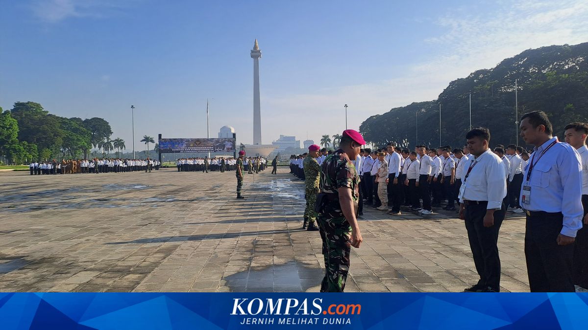 This Morning, Ministry of Defence Holds Send-Off for Thousands of ASN Reserve Component Candidates at Monas