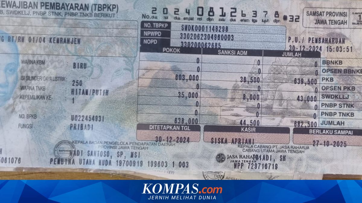Does Paying Vehicle Tax Without ID Apply to the 5-Yearly Tax?