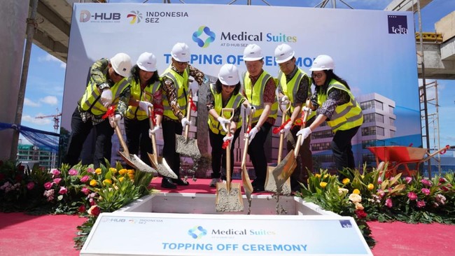 Sinar Mas Land Tops Off Medical Suites in D-HUB SEZ BSD City