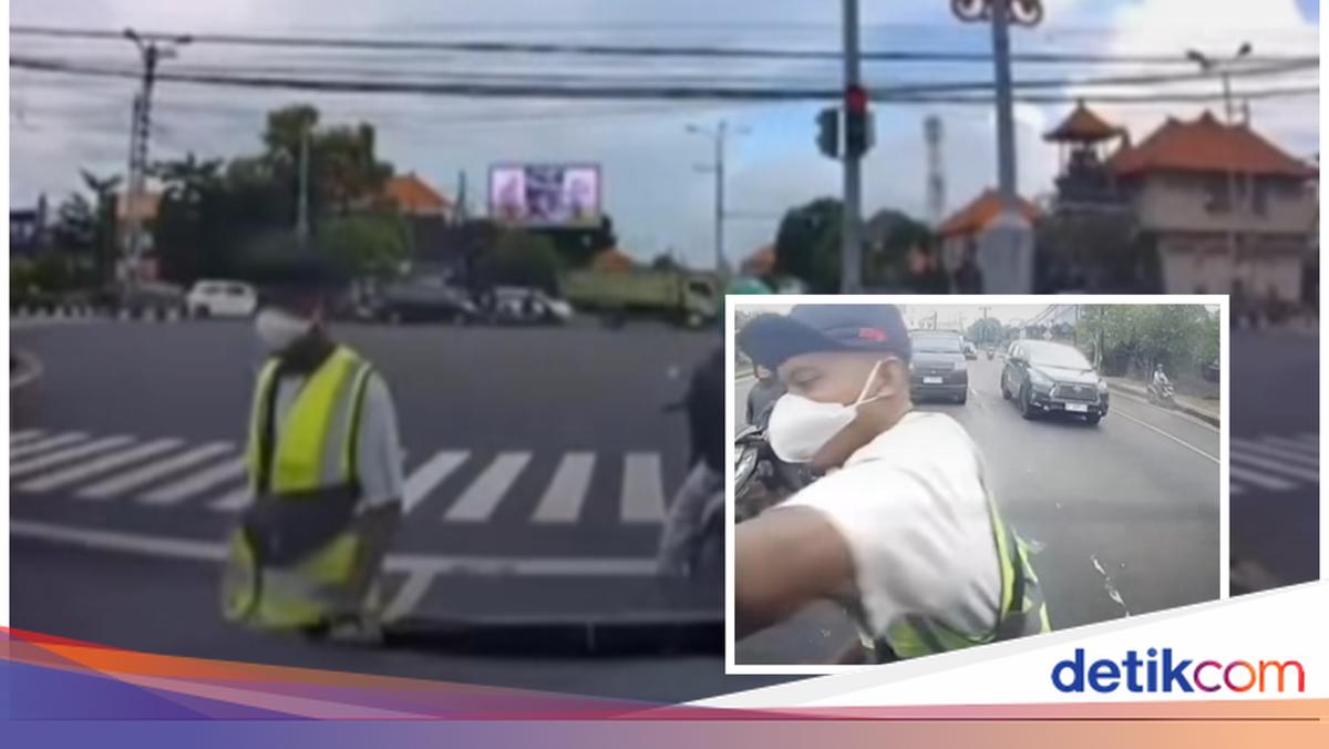 Following Silver Man, Window Cleaning Services for Cars Now Appear on Denpasar Roads