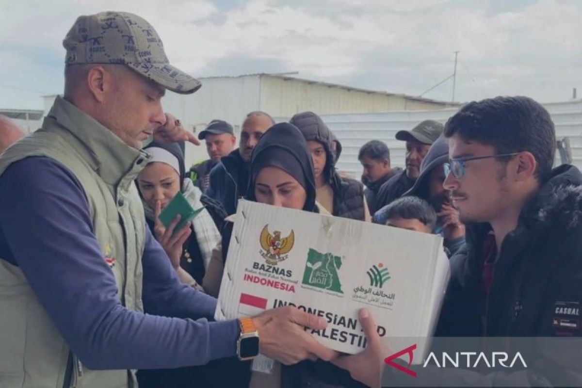 15,000 Indonesian Food Aid Packages Reach Palestinian Communities