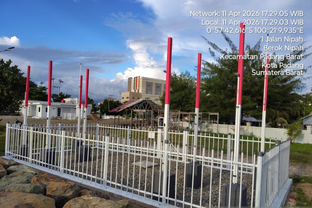 BMKG installs ship navigation tsunami detection equipment in West Sumatra