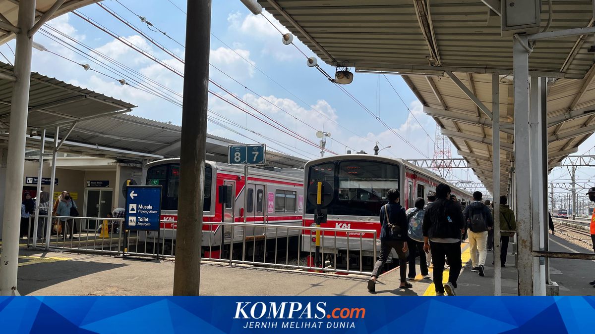 Closure of Platforms 6-8 at Bogor Station Postponed, Still Usable by Passengers