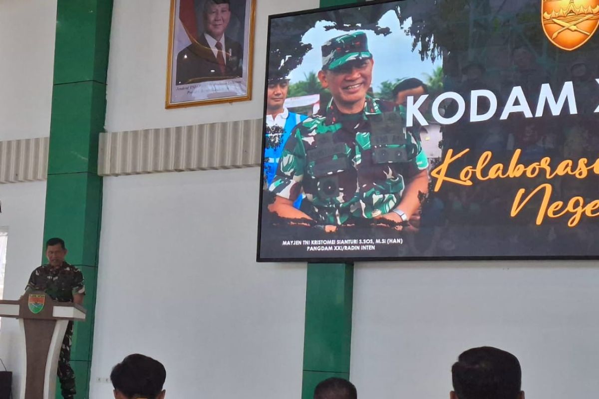Kodam Radin Inten Continues to Accelerate Infrastructure Development in Lampung