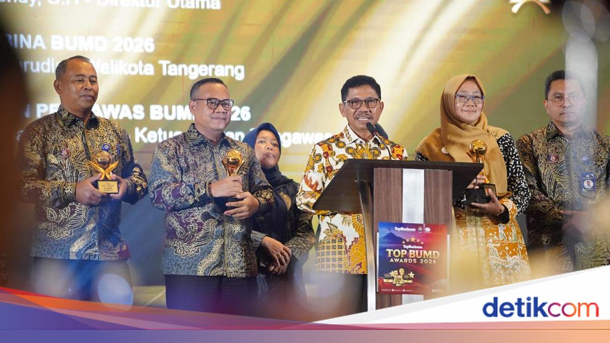 Tangerang Secures Four TOP BUMD Awards, Mayor: Do Not Become Complacent