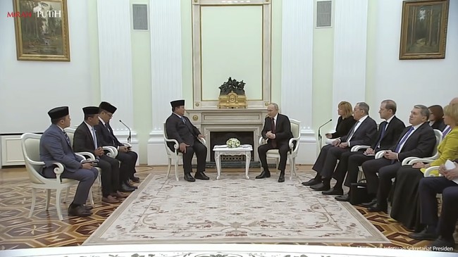 Prabowo Consults with Putin on Global Geopolitics, Praises Russia's Role