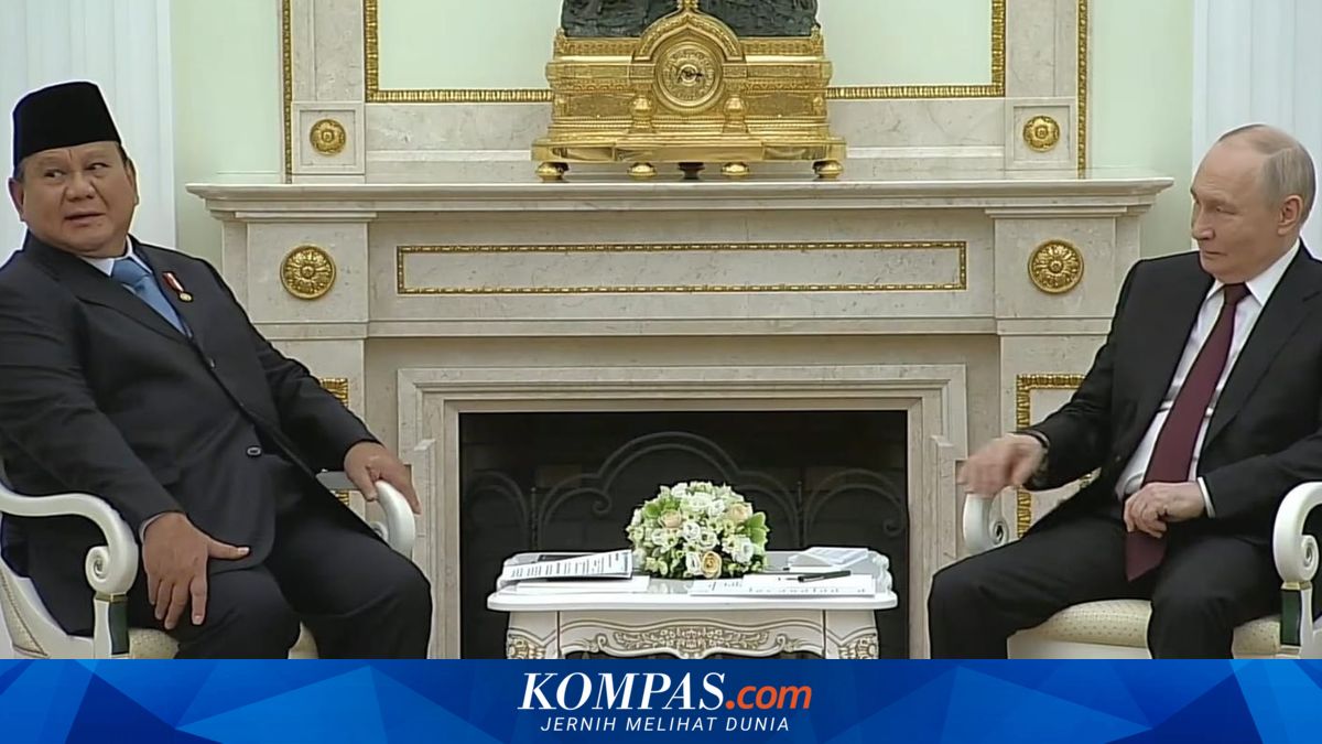 Prabowo Thanks Putin for Helping Indonesia Join BRICS: We Were Accepted So Quickly
