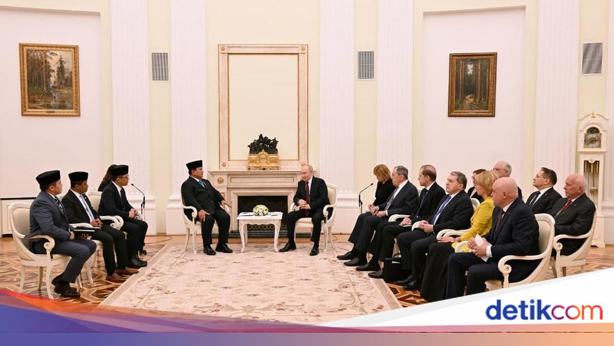 Prabowo and Putin Agree to Strengthen Cooperation in Energy to Education