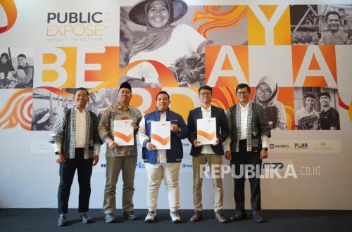 Rumah Zakat Presents Happiness Award to Partners at Public Expose 2026 Event
