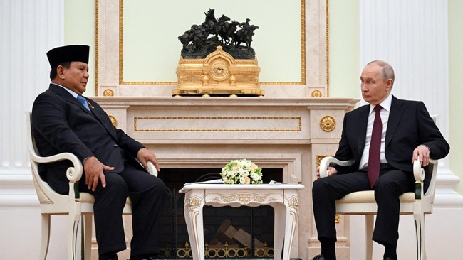 Prabowo Visits Putin, Discusses New Directions in Global Geopolitics