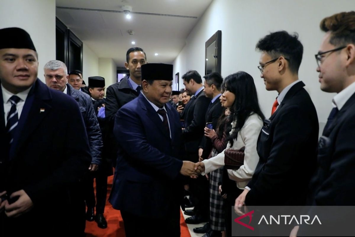 Prabowo returns to Moscow, Indonesian students express their hopes