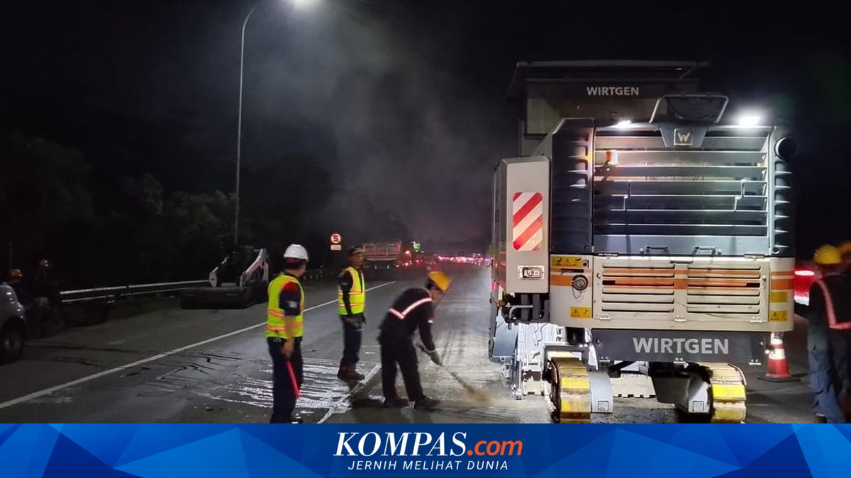 Caution: Road Maintenance on Jagorawi Toll Road Until 20 April 2026