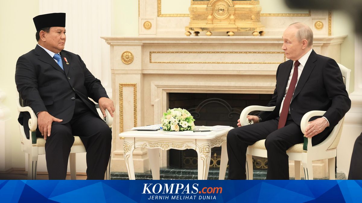 Prabowo Says Indonesia-Russia Cooperation is Progressing Rapidly