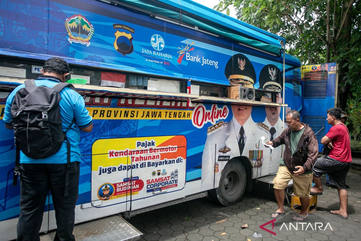 Mobile Samsat services to operate at 13 locations on Tuesday