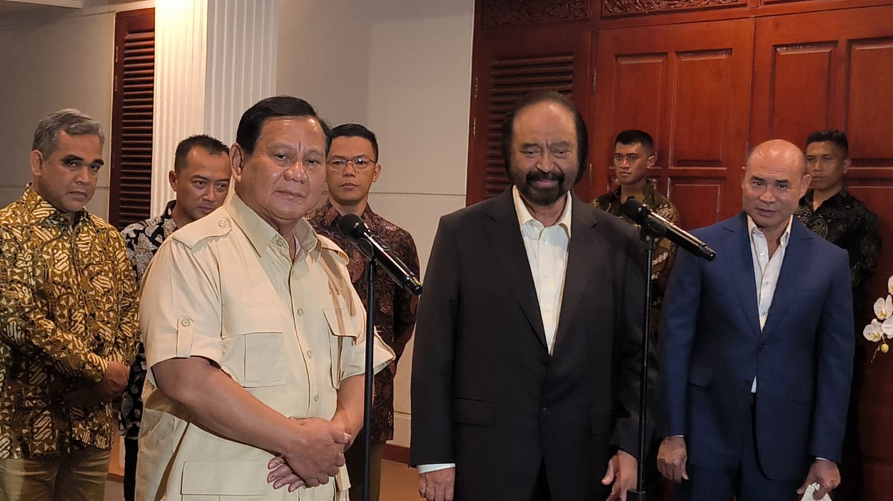 NasDem Says Surya Paloh Offers Political Bloc to Gerindra, Not Merger