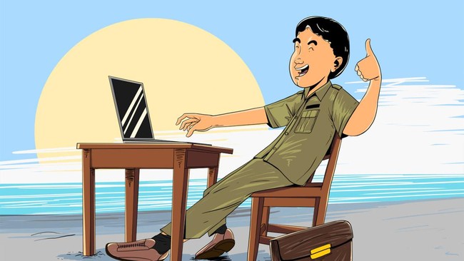 First Week's WFH Report for Civil Servants Released, PANRB Minister: Encouraging!