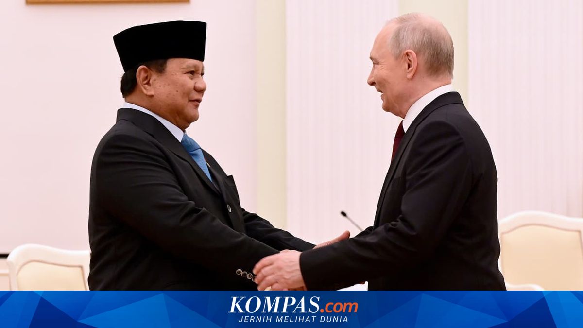 Prabowo Meets President Putin to Consult on Geopolitical Situation