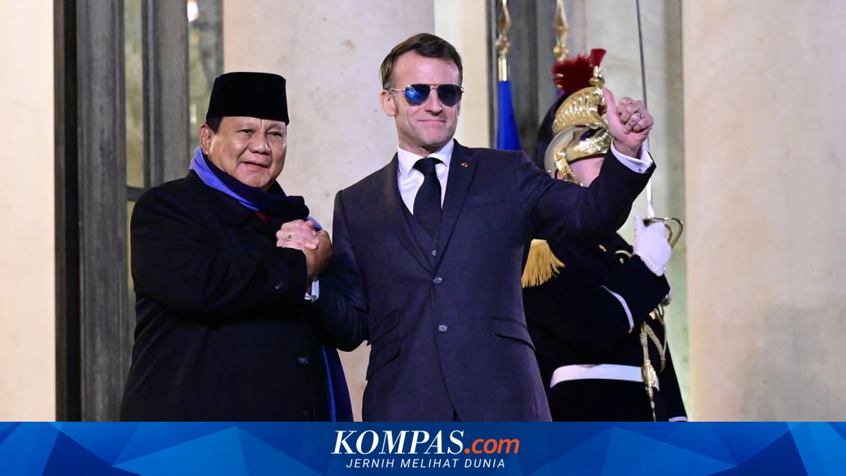 Meeting Macron in France, Prabowo to Explain Indonesia's Position on the World Stage
