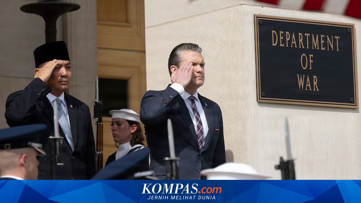 Sjafrie Meets US War Minister Pete Hegseth, Agree on Defence Cooperation