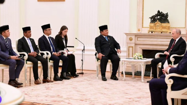Accompanying Prabowo's Meeting with Putin, Bahlil Oversees Russian Energy Diplomacy