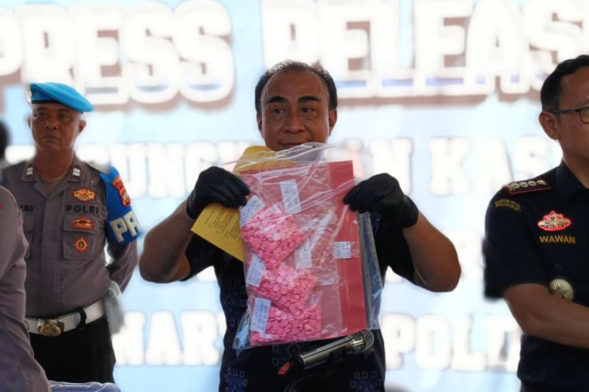 Bali Police Thwart Circulation of Thousands of Ecstasy Pills in South Kuta