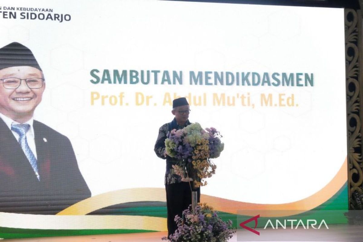 Minister of Basic and Secondary Education: 45 schools in Sidoarjo completed revitalisation by 2025