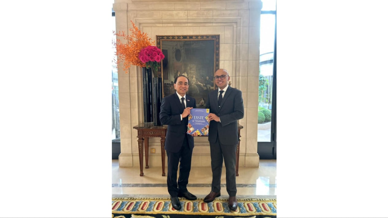 Book 'Taste of Nusantara Bhayangkara' Introduces Indonesia's MBG Programme to French Society