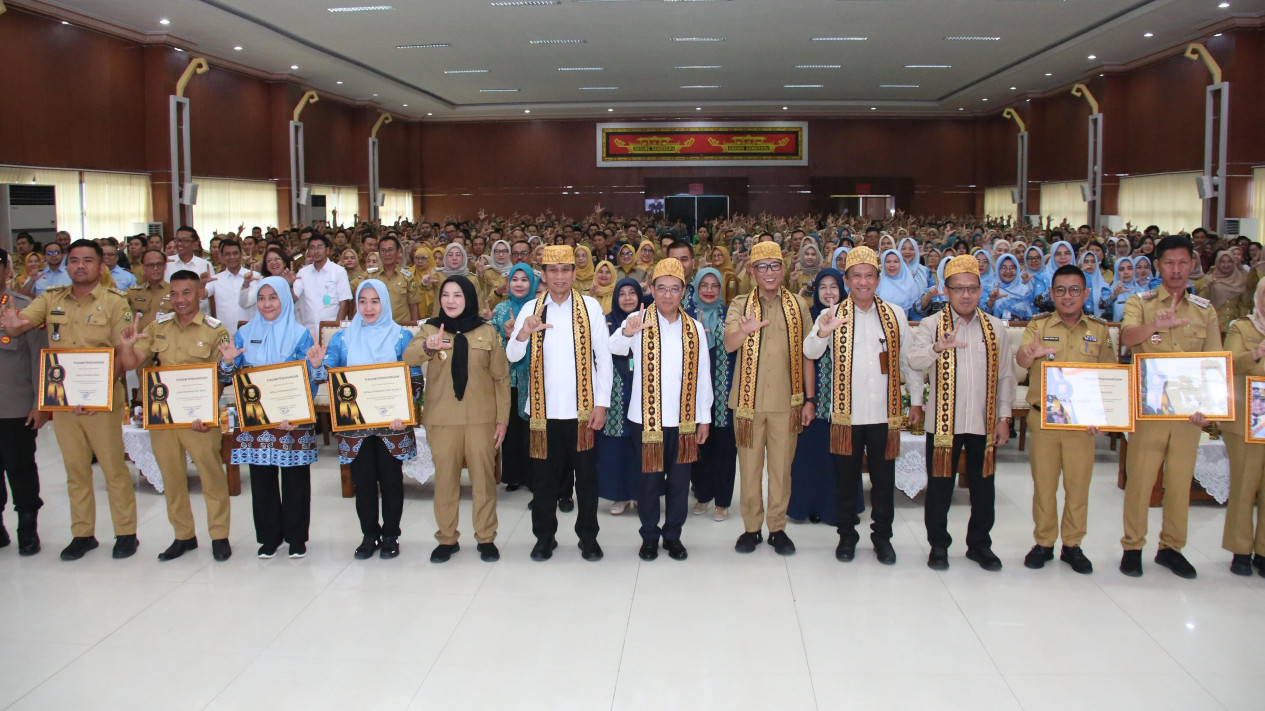 Emphasising Collaboration and Data Openness, Deputy Interior Minister Wiyagus Highlights TB Handling in Bandar Lampung