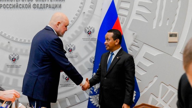 Deal! Portrait of Bahlil Securing Oil and LPG Supplies from Russia