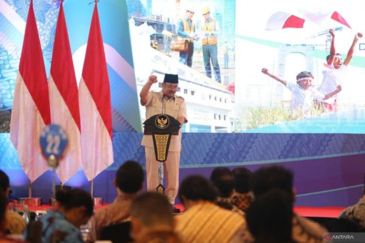Minister of National Development Planning says East Java capable of maintaining economic and food stability