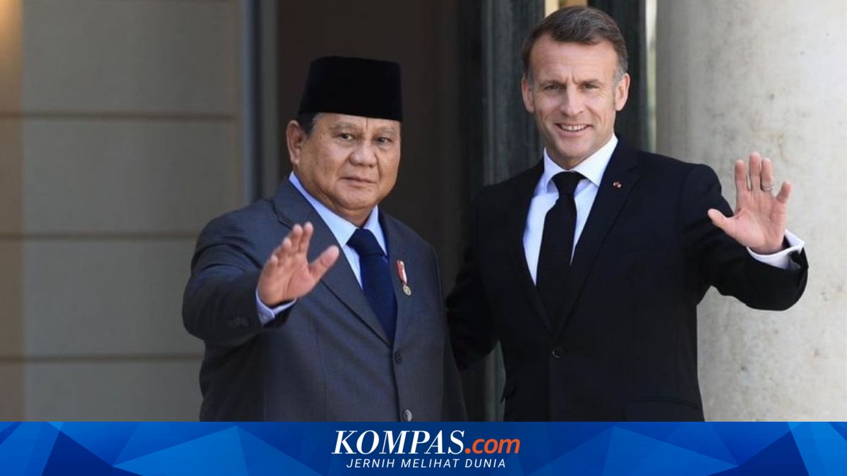Prabowo Meets Macron in France, Discusses Defence Equipment Procurement to Energy Transition