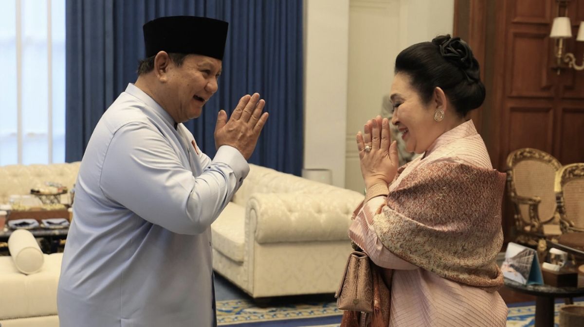 Amid Overseas Working Visit, Prabowo Sends Birthday Wishes to Titiek Soeharto