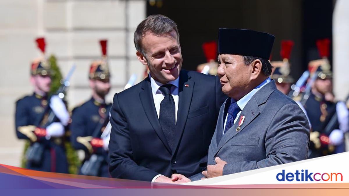 Prabowo and Macron Meeting in Paris Discusses Strengthening Defence Equipment Cooperation
