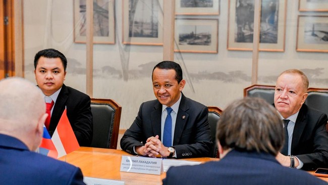 Bahlil Meets Russian Energy Minister to Discuss Oil and LPG, Here Are the Results
